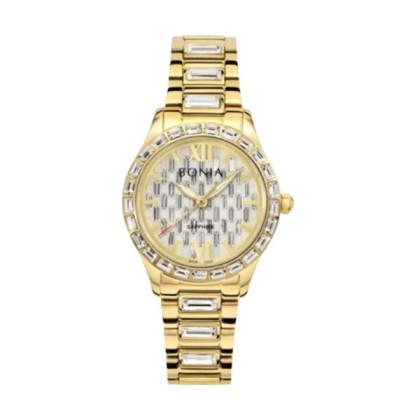 Bonia Cristallo Elegance BNB10687-2213S Stainless Steel Women Watch